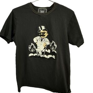 Retro Streetwear Denimicity Jeans Monopoly Man “Old School” Men’s M T-Shirt